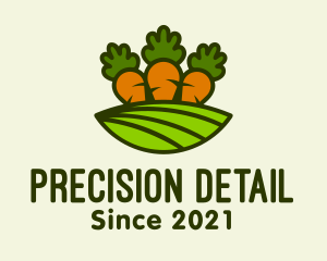 Carrot Vegetable Farm logo design