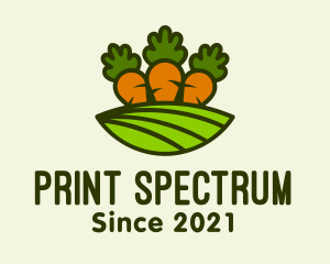 Carrot Vegetable Farm logo design