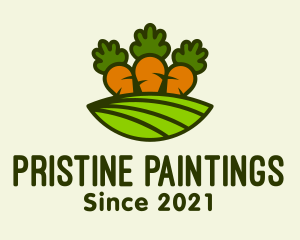 Carrot Vegetable Farm logo design