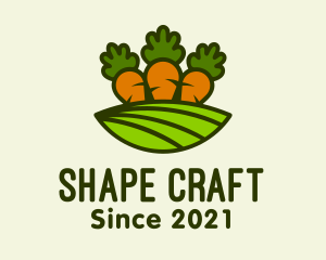 Carrot Vegetable Farm logo design