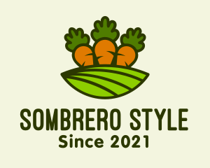 Carrot Vegetable Farm logo design