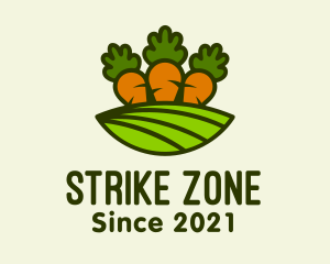 Carrot Vegetable Farm logo design