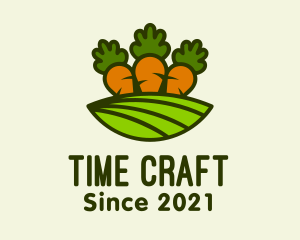 Carrot Vegetable Farm logo design