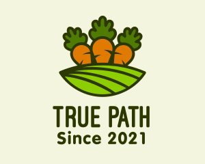 Carrot Vegetable Farm logo design