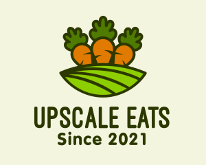 Carrot Vegetable Farm logo design