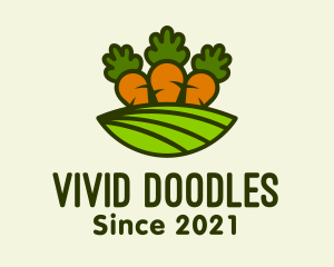 Carrot Vegetable Farm logo design