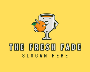 Orange Juice Drink logo design