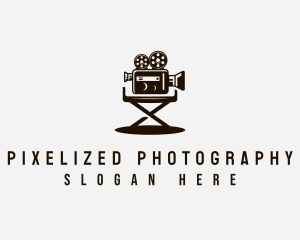 Video Camera Cinema logo design