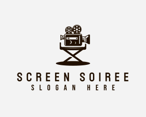 Video Camera Cinema logo design