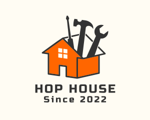 House Repair Toolbox logo design