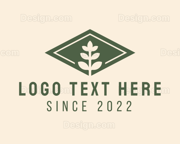 Environmental Garden Leaf Logo