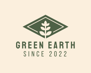 Environmental Garden Leaf  logo design