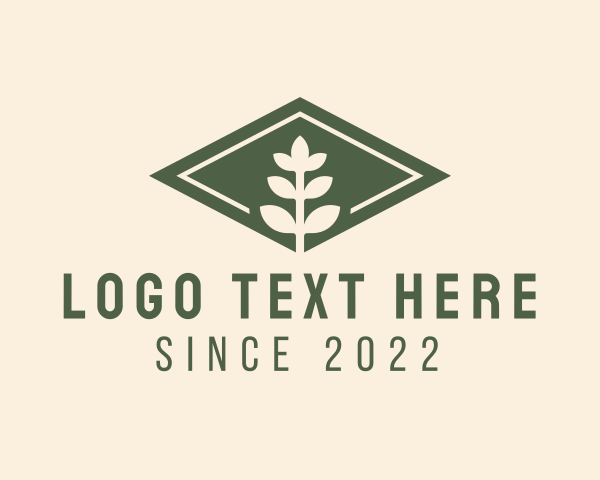 Horticulturist logo example 1