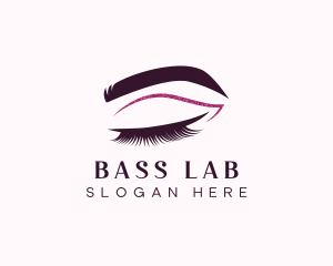 Beauty Lashes Makeup Artist logo design