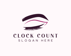 Beauty Lashes Makeup Artist logo design