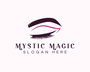 Beauty Lashes Makeup Artist logo design