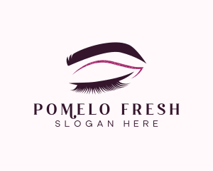 Beauty Lashes Makeup Artist logo design