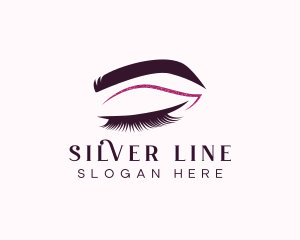 Beauty Lashes Makeup Artist logo design