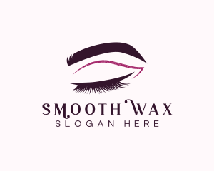 Beauty Lashes Makeup Artist logo design