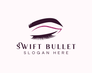 Beauty Lashes Makeup Artist logo design