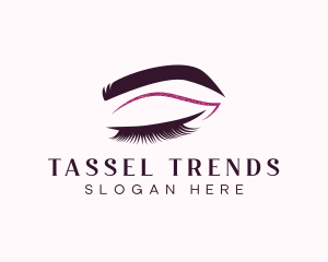 Beauty Lashes Makeup Artist logo design