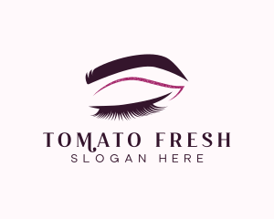 Beauty Lashes Makeup Artist logo design