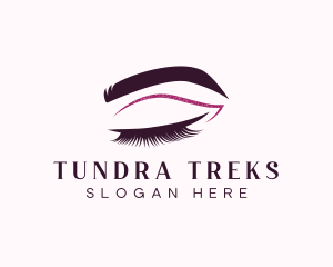 Beauty Lashes Makeup Artist logo design