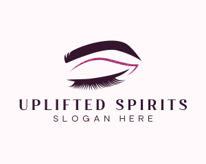 Beauty Lashes Makeup Artist logo design