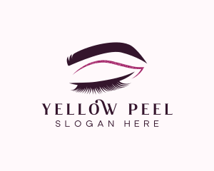 Beauty Lashes Makeup Artist logo design