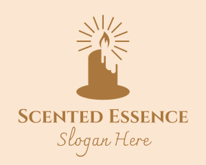 Scented Candle Light logo design