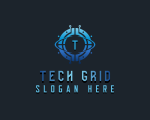 Ai Tech Cybersecurity logo design