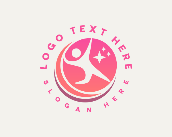 Disco logo example 4