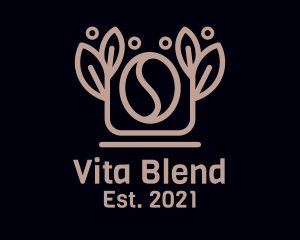 Organic Brewed Coffee logo design