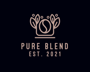 Organic Brewed Coffee logo design