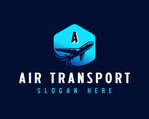 Aviation Airplane Transport logo design