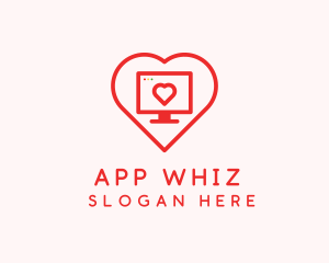 Online Dating App logo design