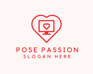 Online Dating App logo design