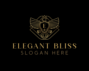 Luxury Eagle Crest logo