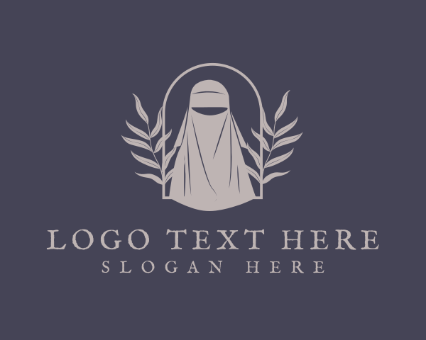 Burqa logo example 3