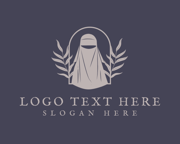 Organic Leaf Hijab logo