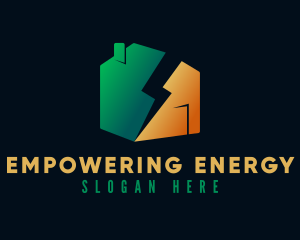 Home Electric Power logo design