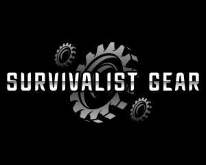 Cogwheel Gear Business logo design