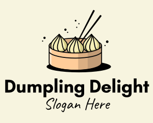 Dim Sum Dumpling Restaurant logo design