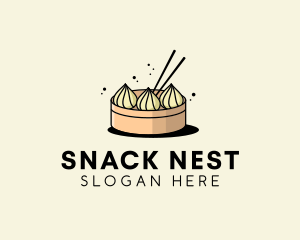 Dim Sum Dumpling Restaurant logo design