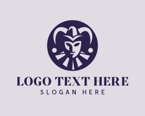 Jester Clown Carnival logo