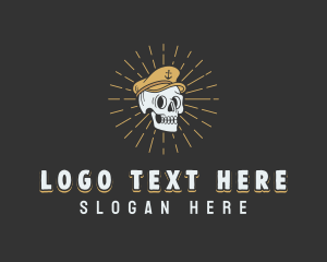 Naval Skull Captain logo