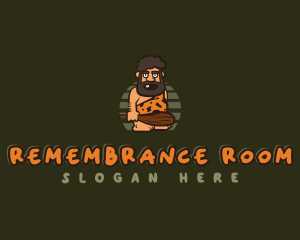Primitive Prehistoric Caveman logo