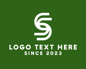 Modern Company Outline Letter S logo