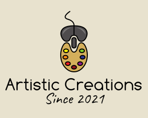 Artistic Mouse Pad  logo design