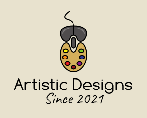 Artistic Mouse Pad  logo design